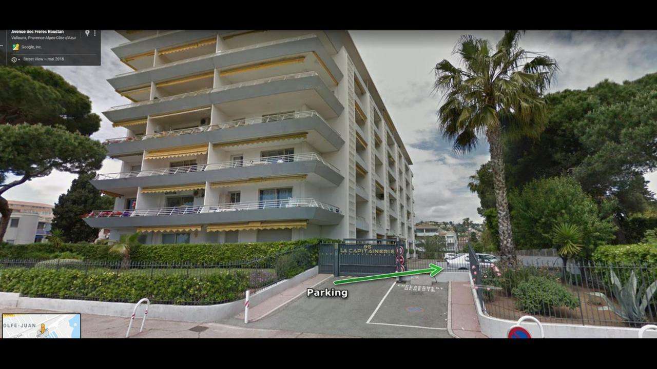 Grand Studio Neuf Face Port Et Plage, Parking Prive Golfe-Juan Ngoại thất bức ảnh